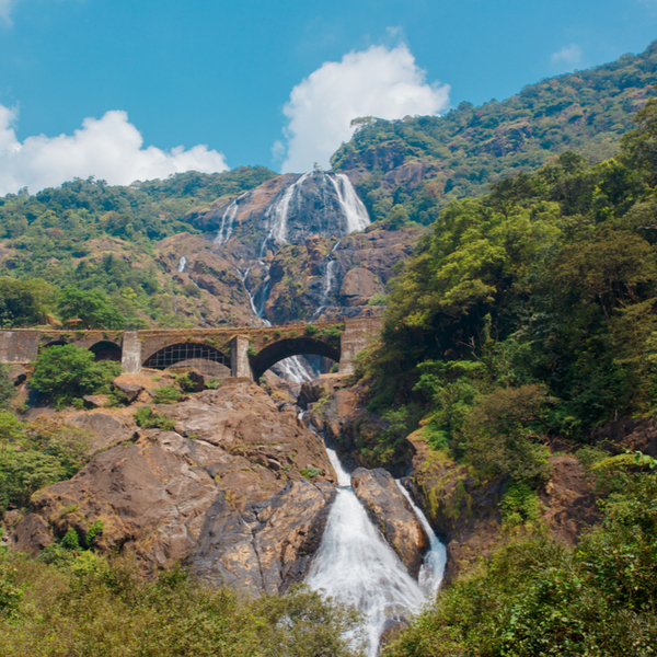Dudhsagar falls in goa