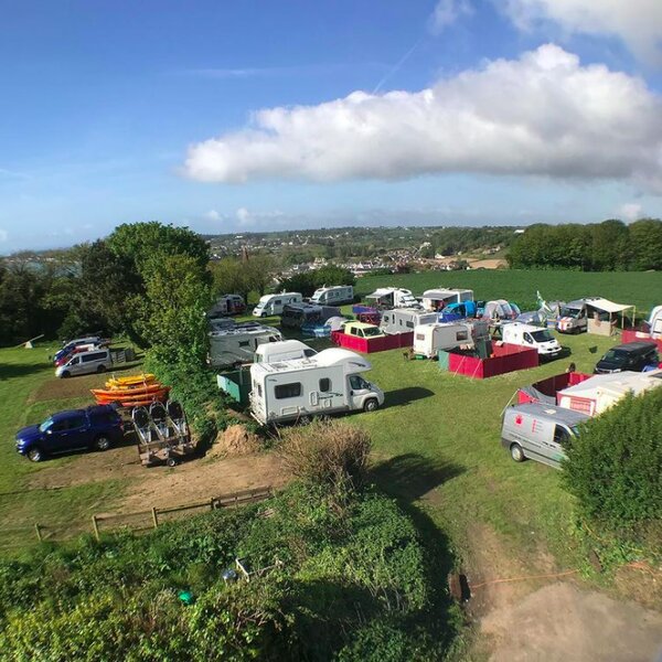 camping at jersey activity centre