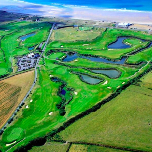 jersey golf course by the sea