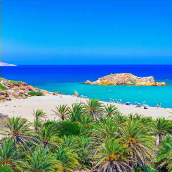 vai beach crete