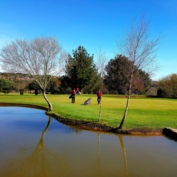 people playing at jersey golf course