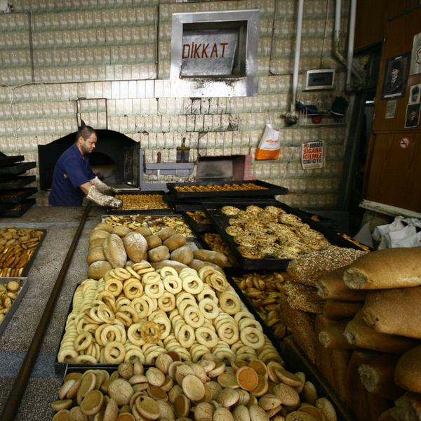bakery at Besiktas market