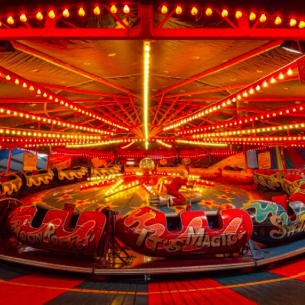 vintage fair ride in devon