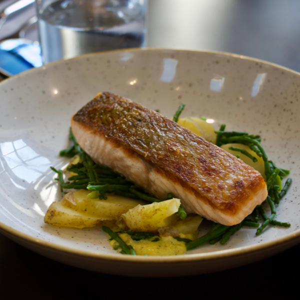 eating at a michelin star restaurant in devon