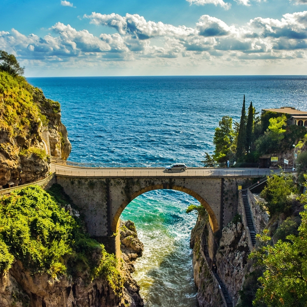 pretty amalfi coast village