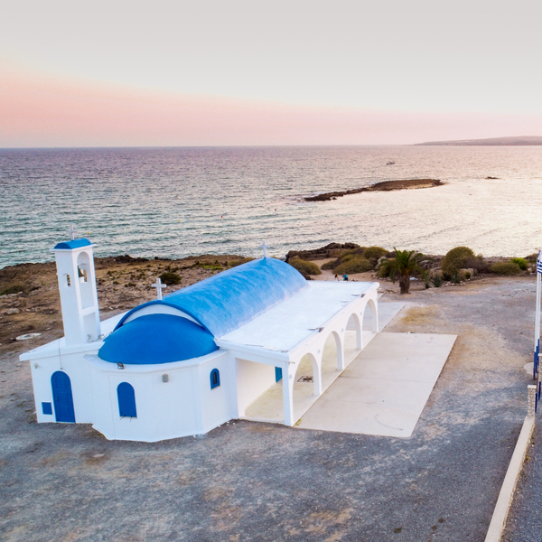 Agia Thekla chapel views