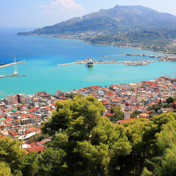 view of zakynthos from Bochali viewpoint