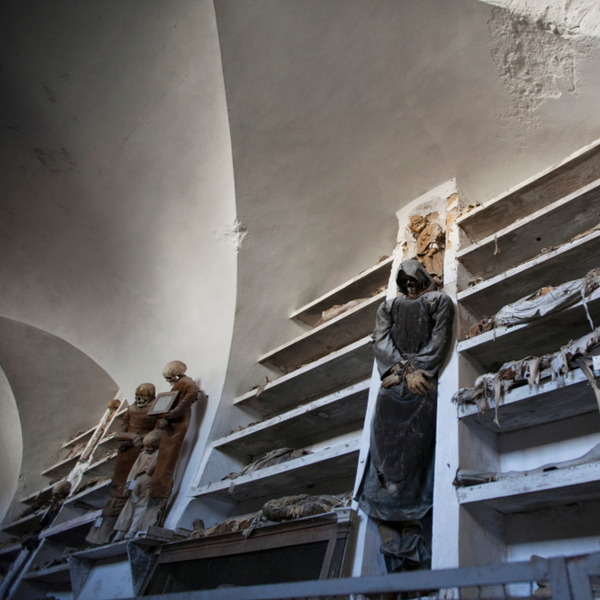 mummified remains in palermo
