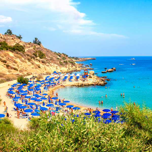 pretty beach in ayia napa