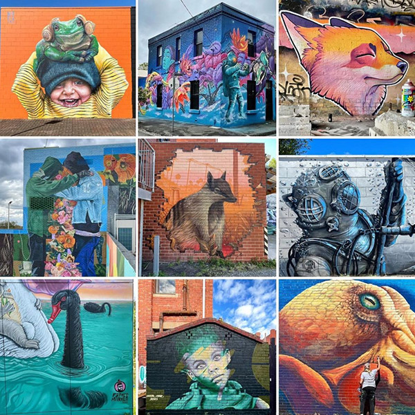 Street art Melbourne
