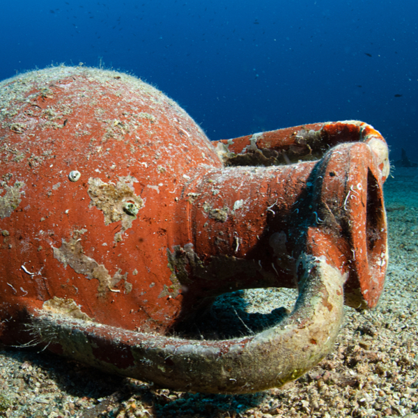 relic at sicily underwater museum