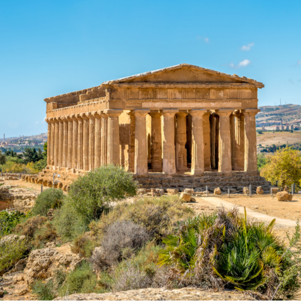 valley of the temples in sicily