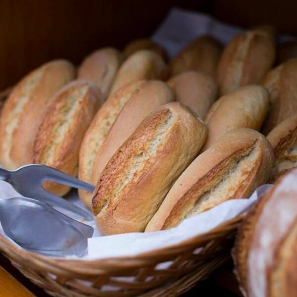 fresh bread at a bakery in zante