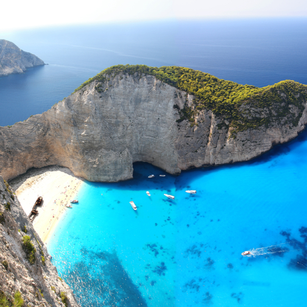 one of the most popular beaches in zante