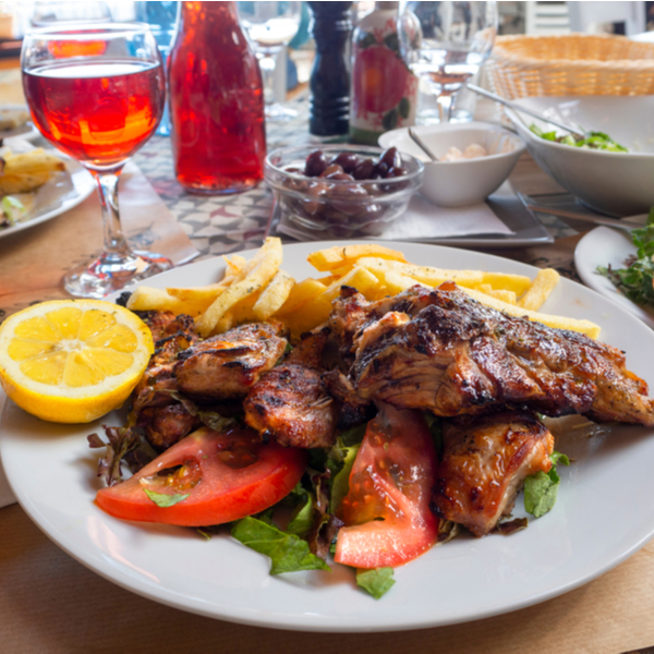 dinner at kefalonia restaurant