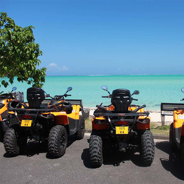 quad bikes in Bora Bora