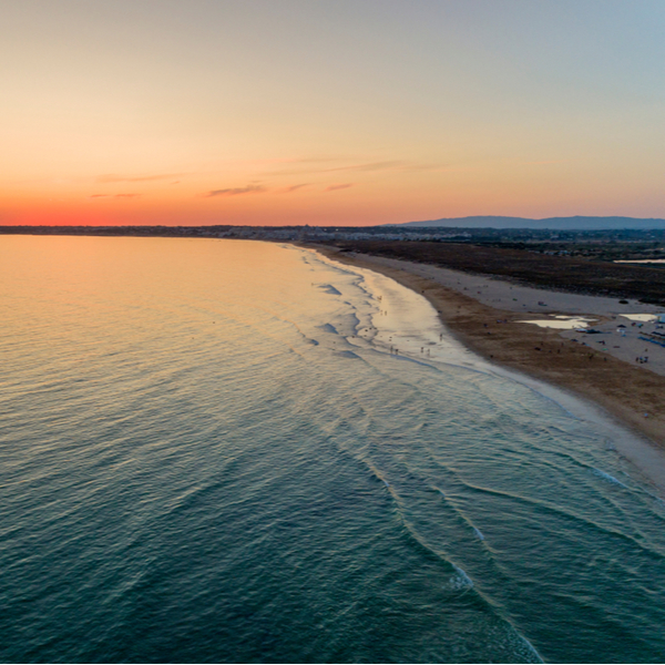 one of the best beaches in albufeira