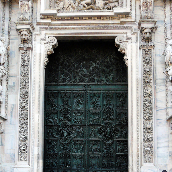 Duomo secret carving