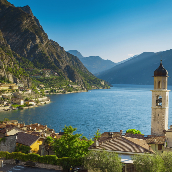 view over lake garda