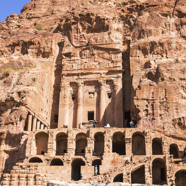 royal tombs in petra