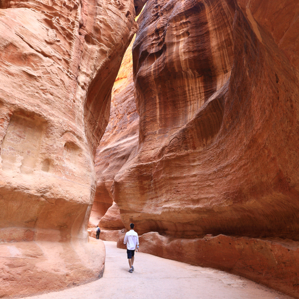 the siq in petra