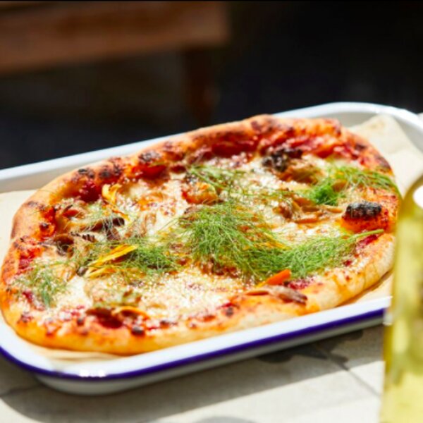 pizza at dorset restaurant