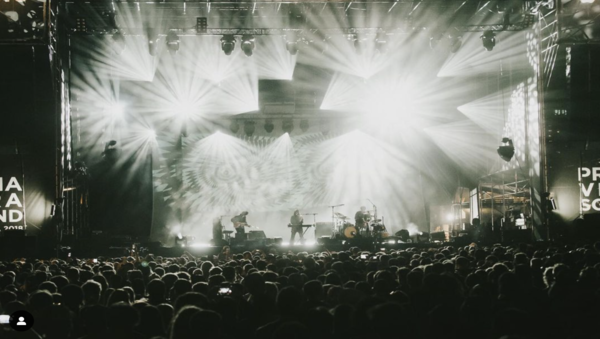 night time stage at Primavera sound barcelona