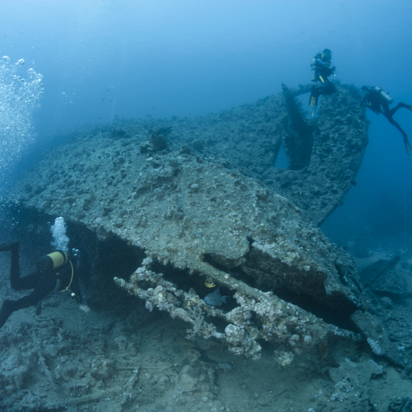 diving at Dunraven Wreck