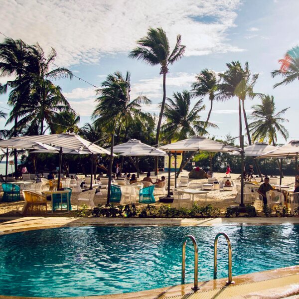 beach club with pool in singapore