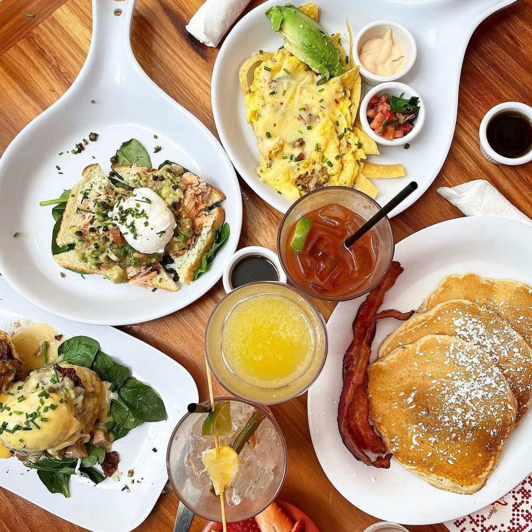 Breakfast, lunch and dinner in New Orleans