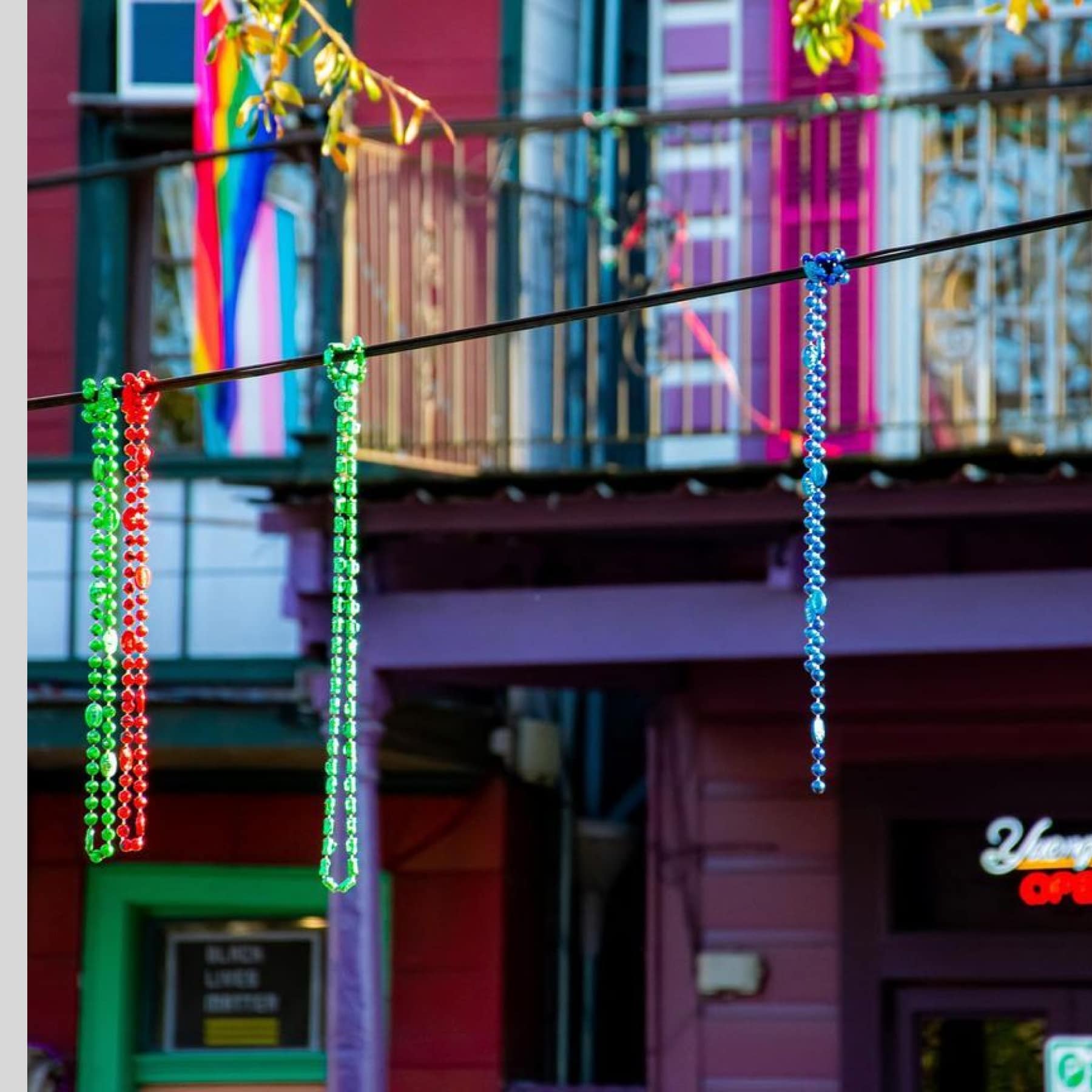 Colourful elements of the Mardi Gras fuelled New Orleans