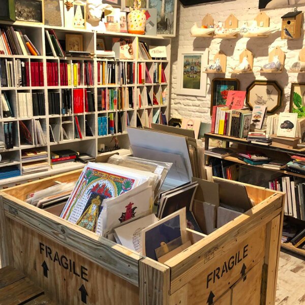 cool book store in seville