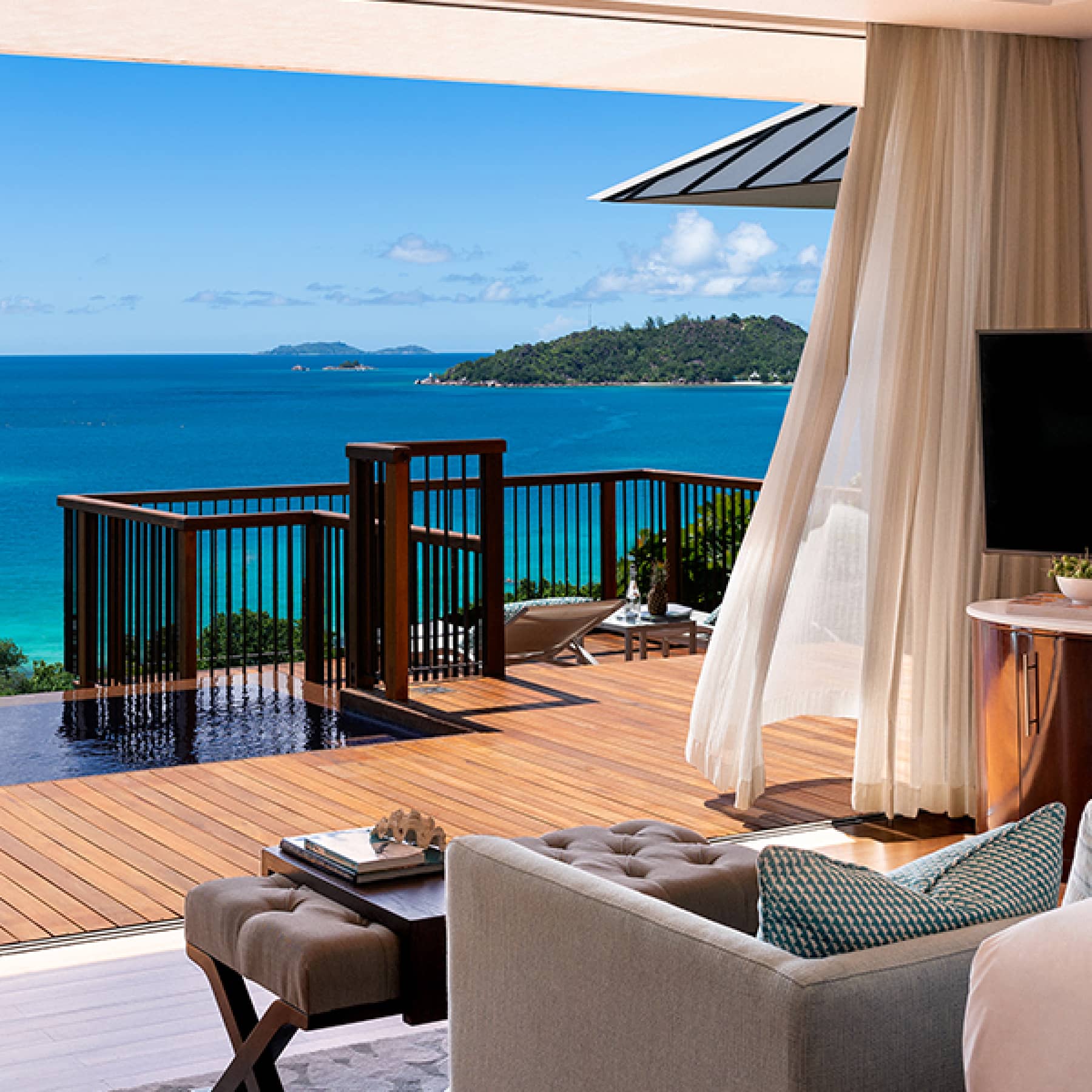 A view from Raffles Seychelles
