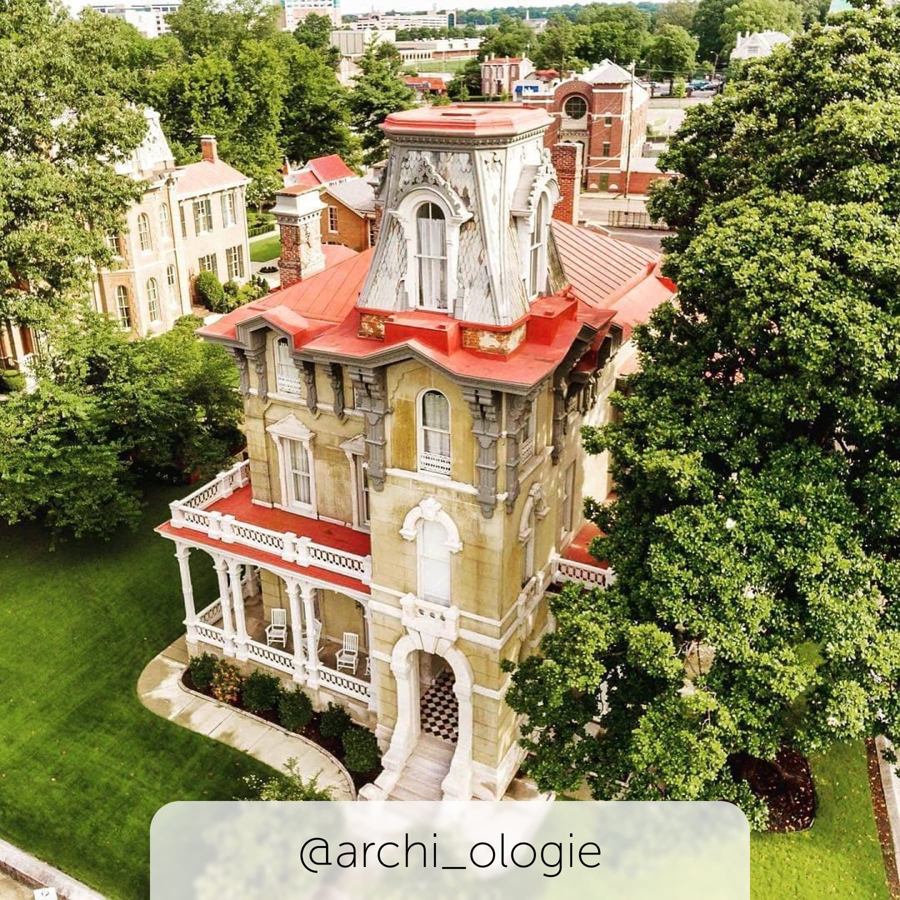 Beautiful Victorian village building in Memphis - amazing things to do in Memphis