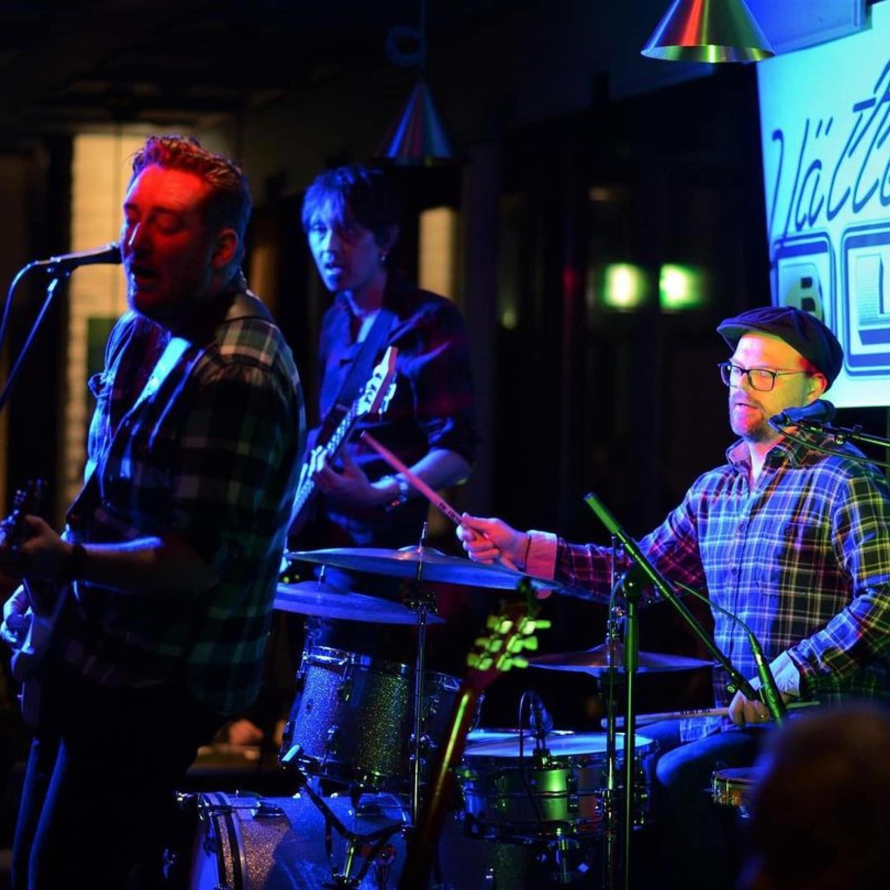 Band playing at Stampen Jazzclub