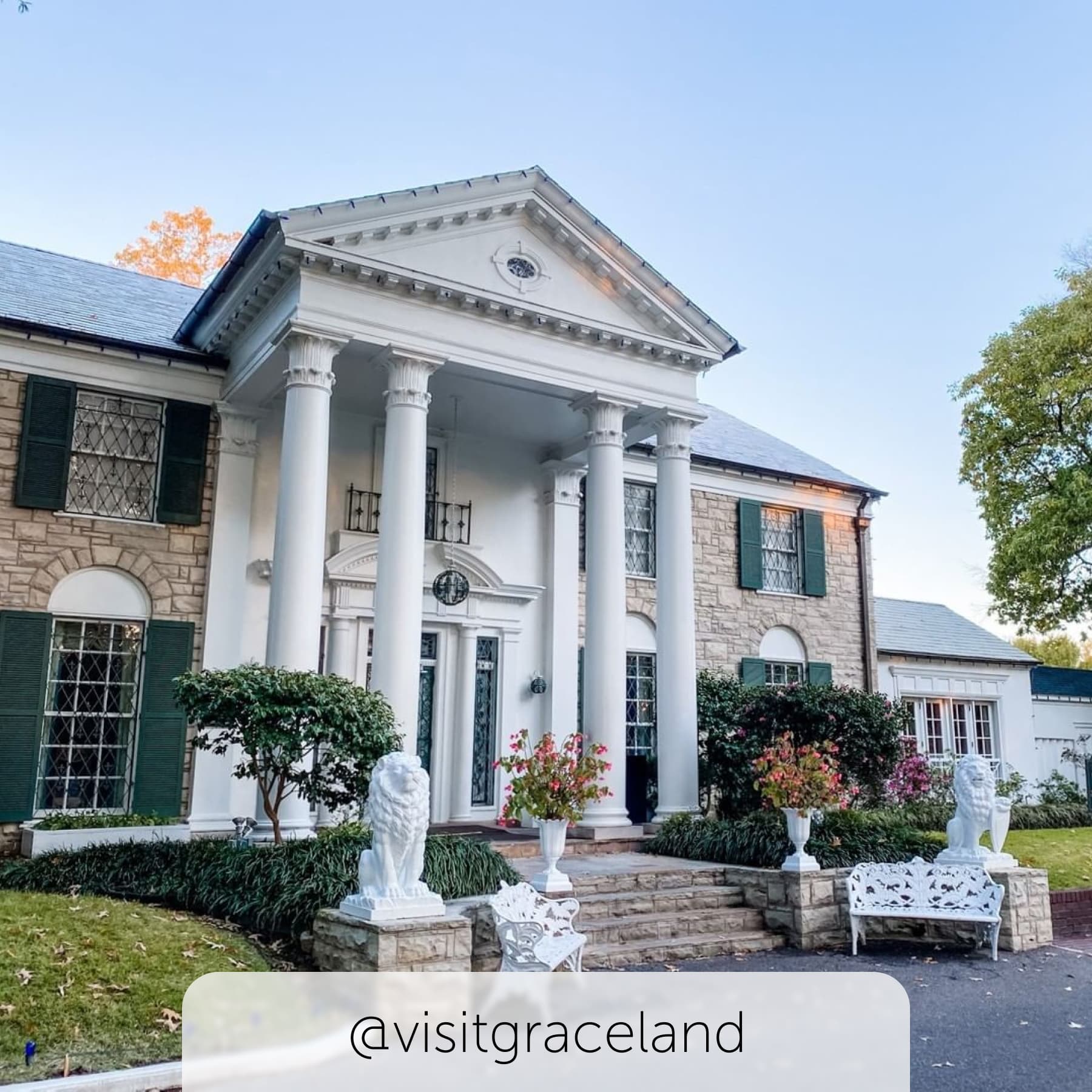 Graceland, home to the man himself, Elvis