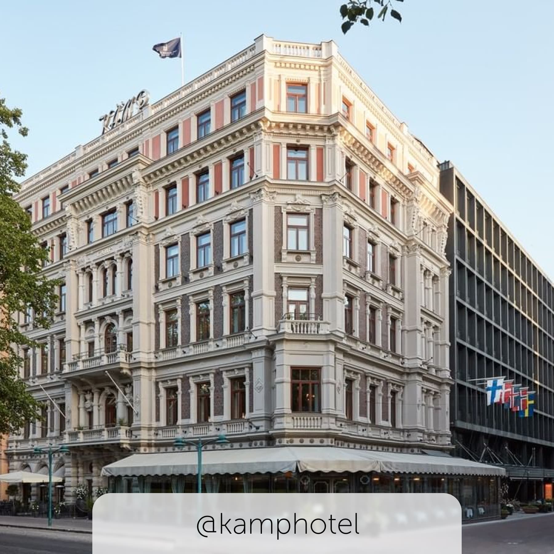 Helsinki hotels, Hotel Kamp. Luxury hotel