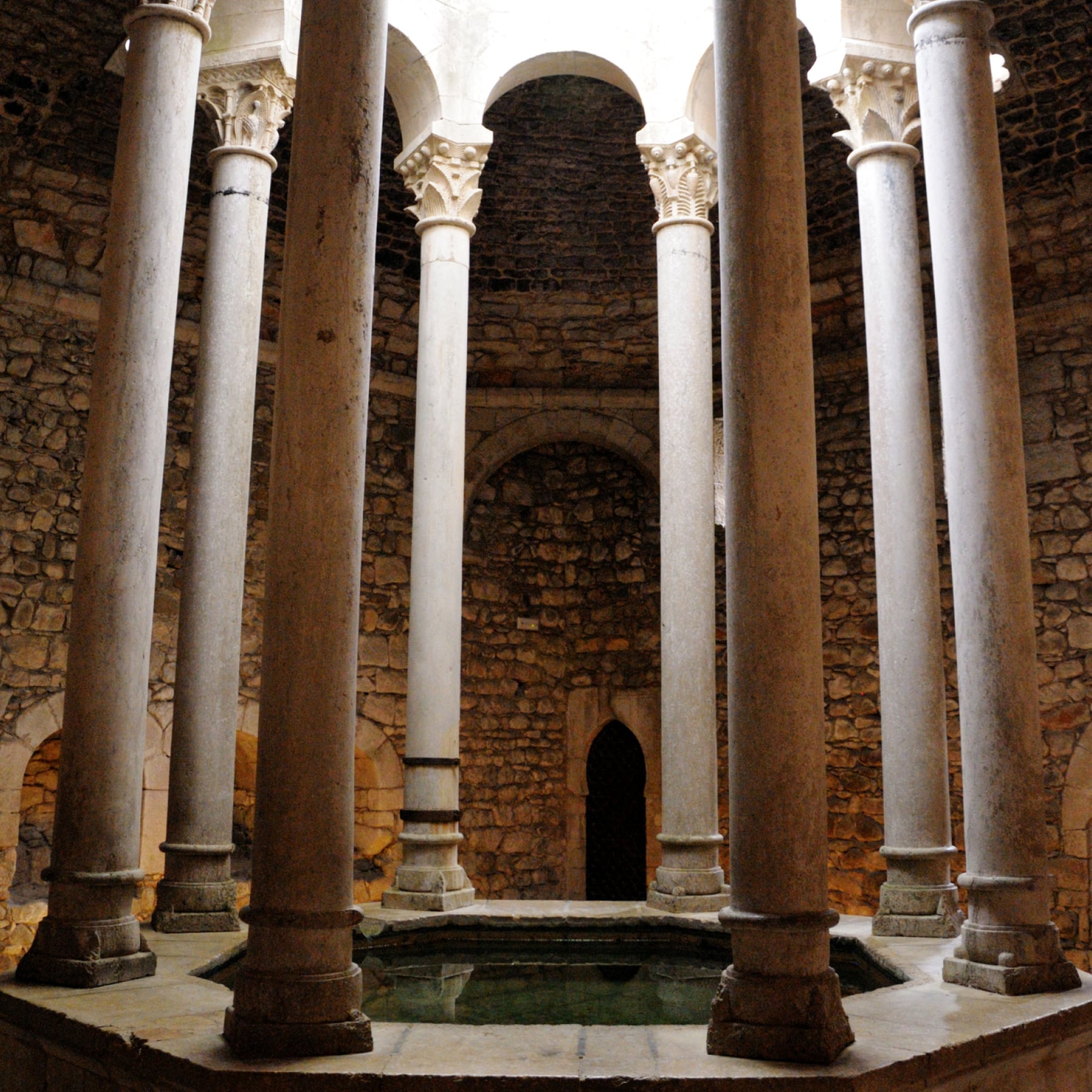 Arabic baths in Girona