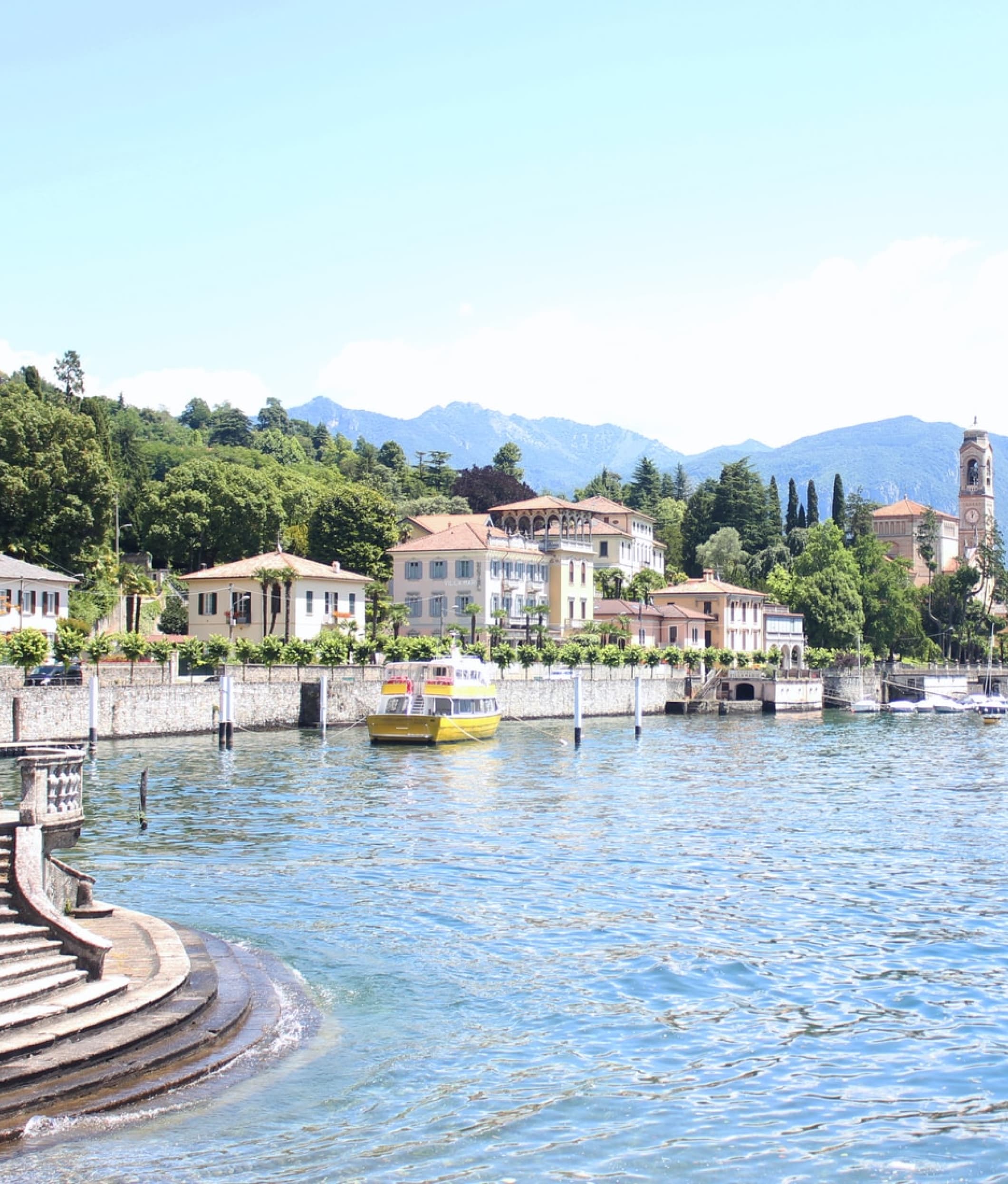Harbour view of Lake Como
