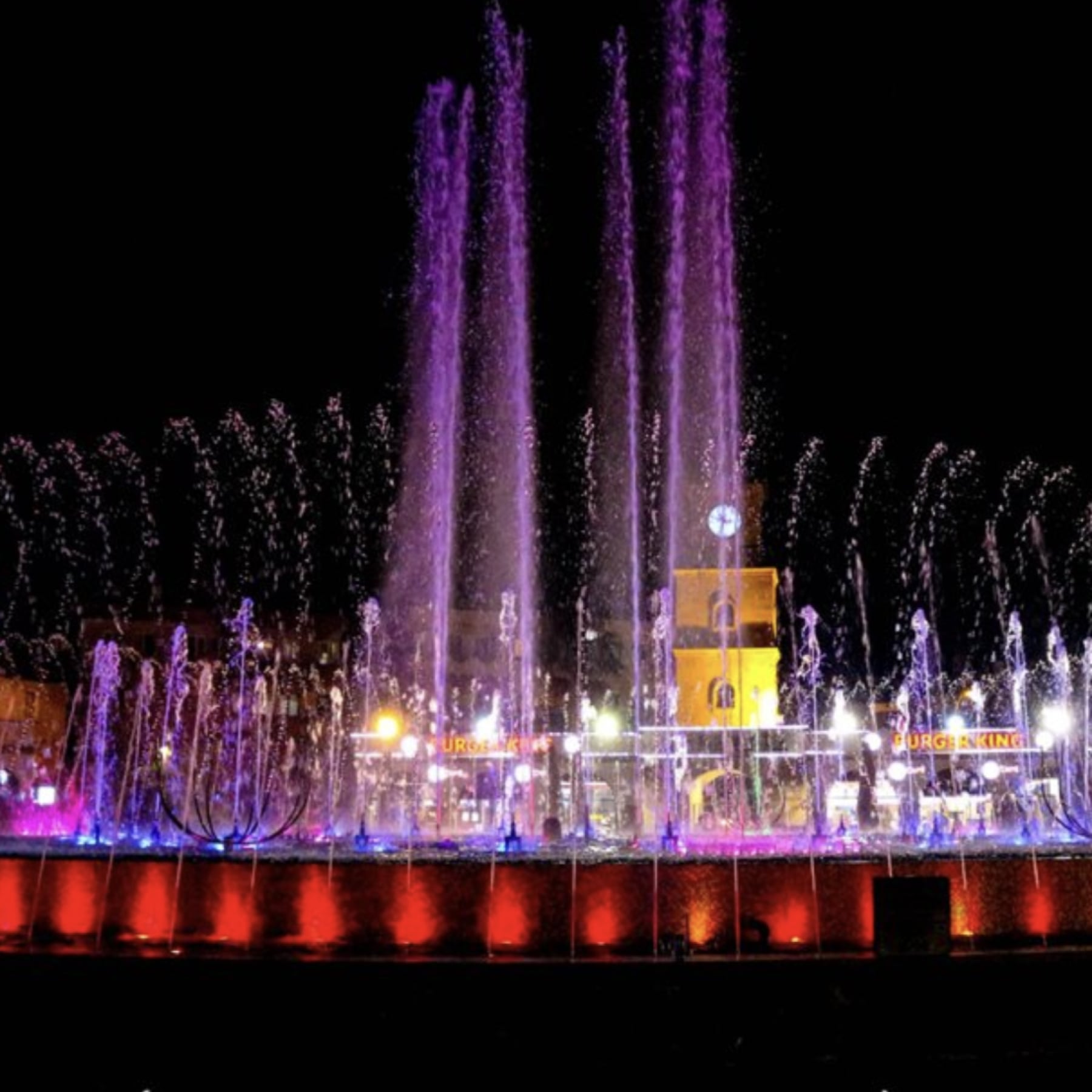 dancing fountain