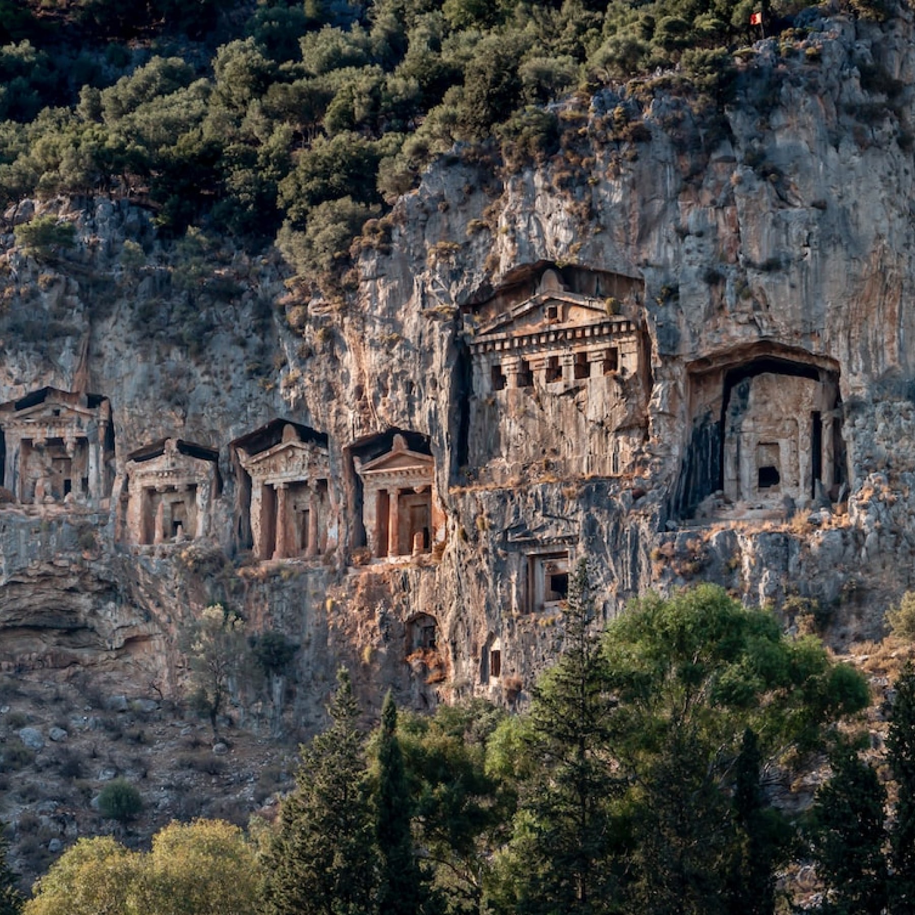 Ancient kaunos markings