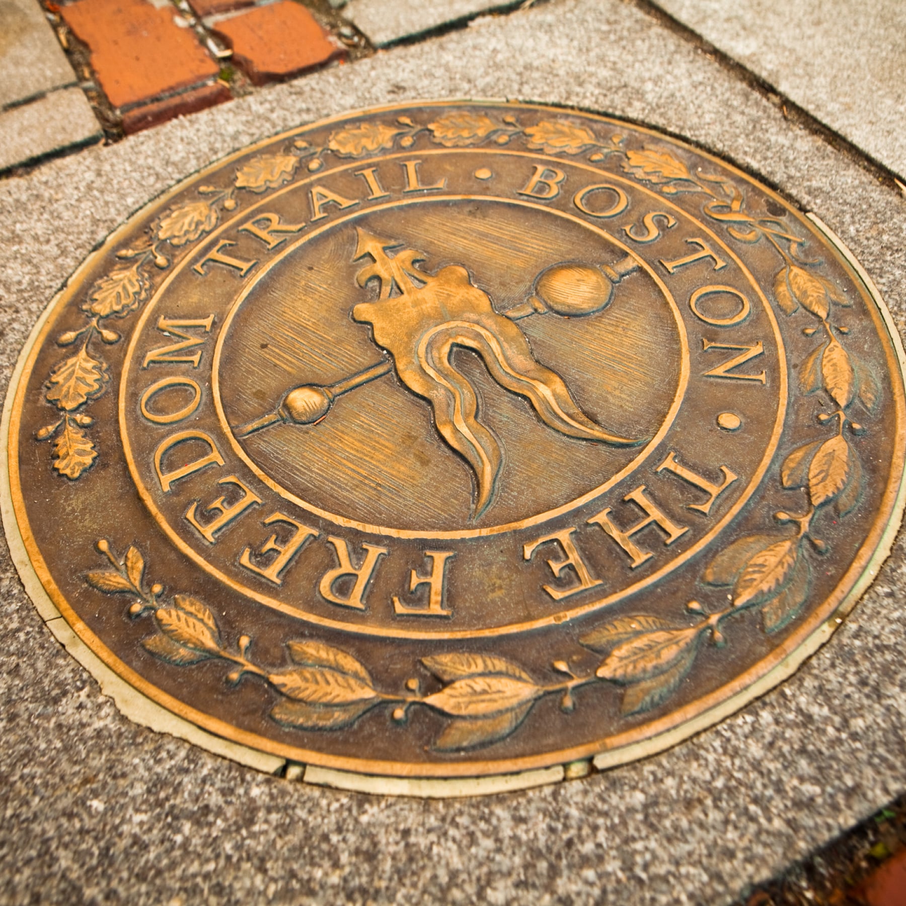 freedom trail Boston sign