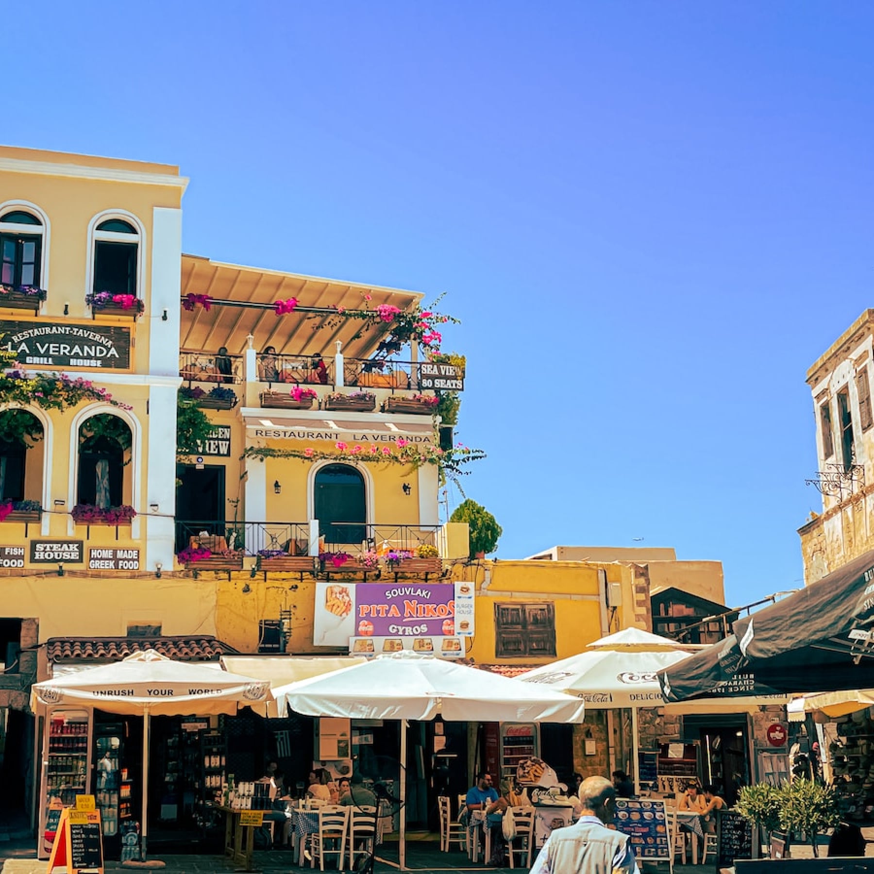 Rhodes streets