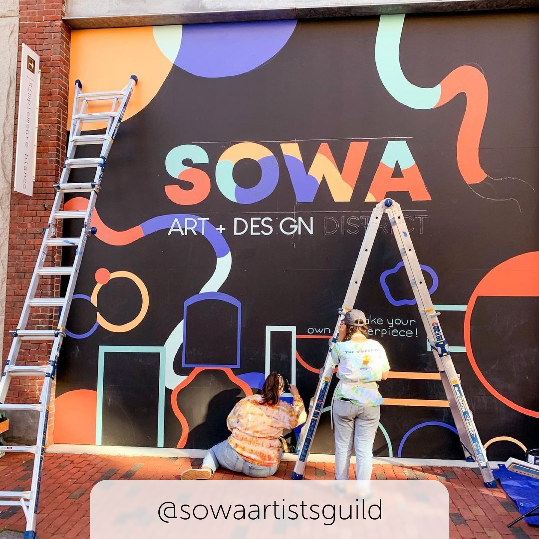 Signs go up at SoWa Artists Guild