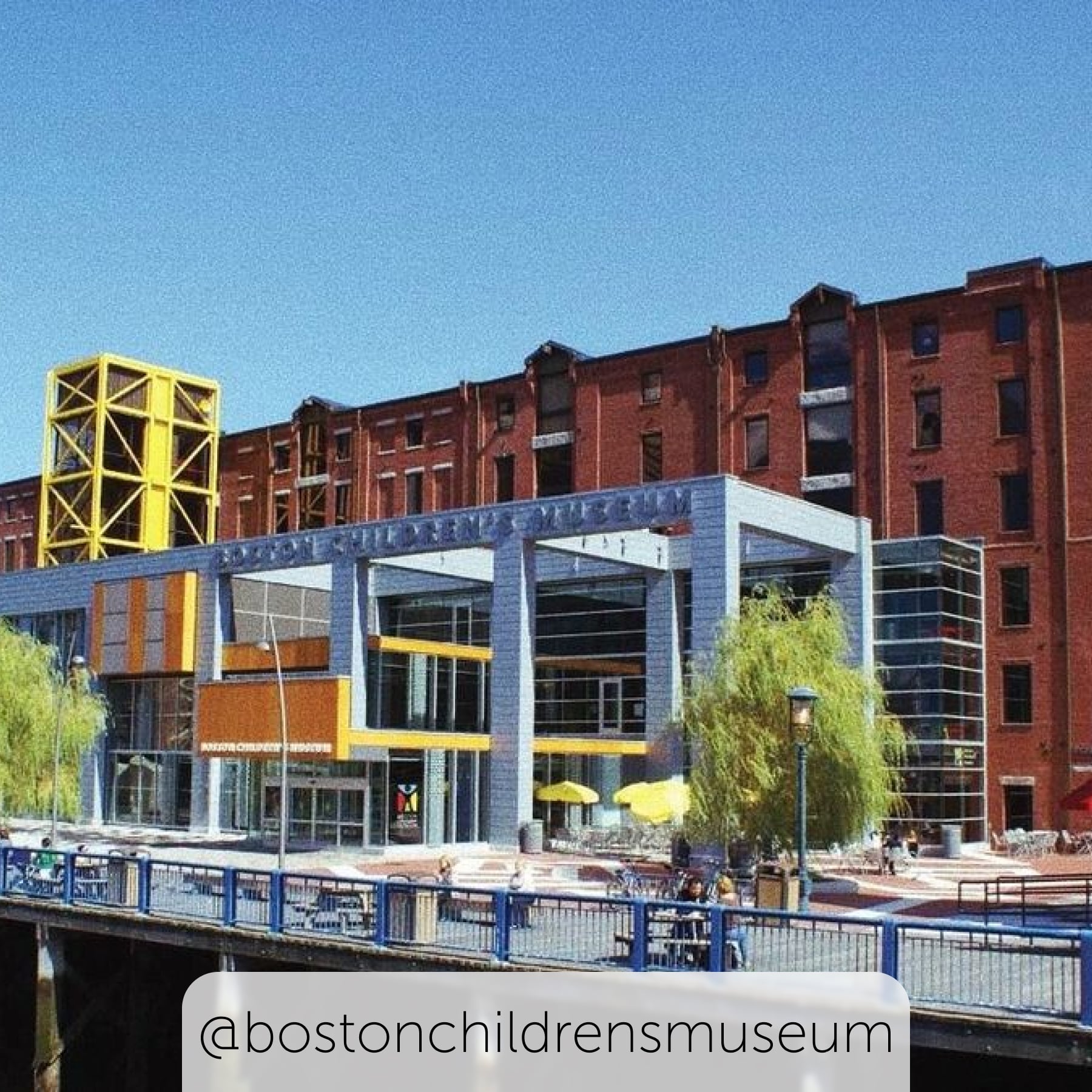 The outside of Boston Children's Museum