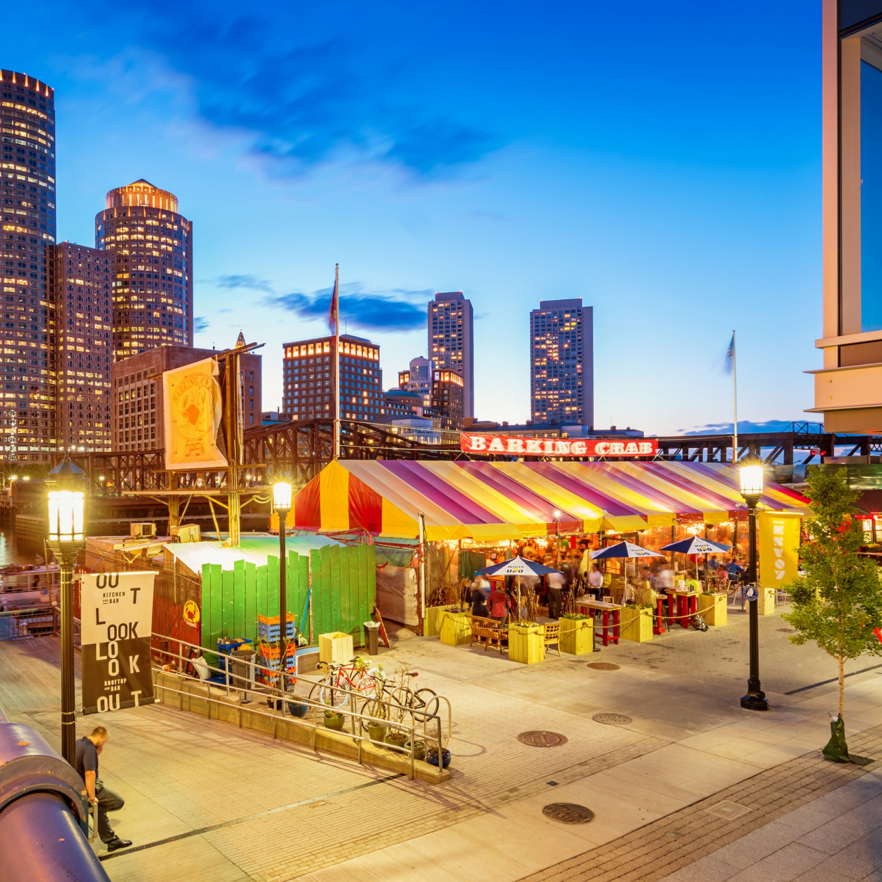 Crab market restaurant in Boston