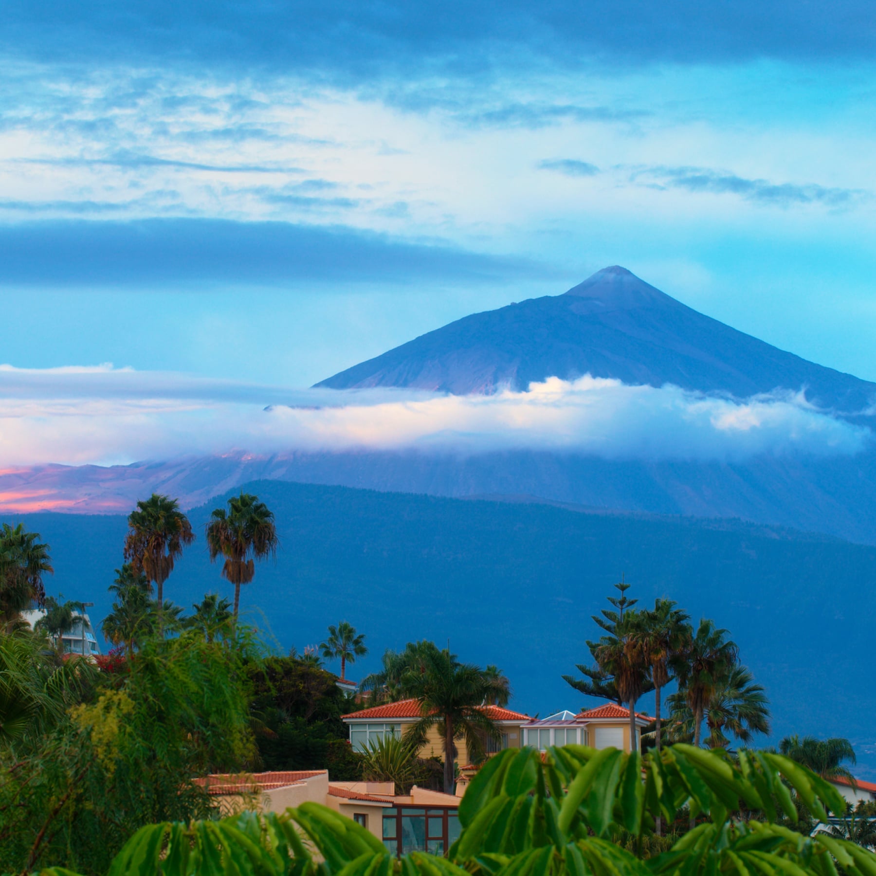 Mountainous landscape of Tenerife