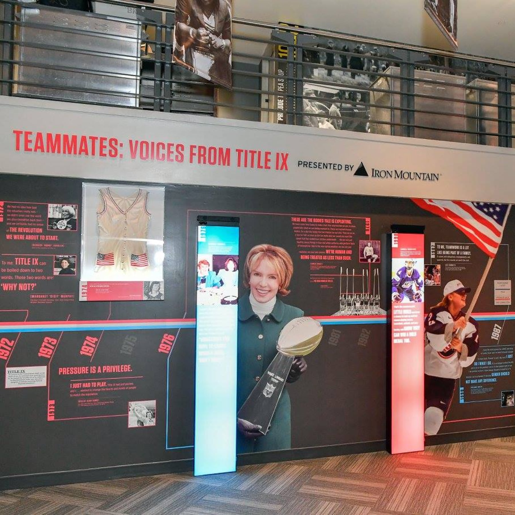Inside the Sports museum of New England
