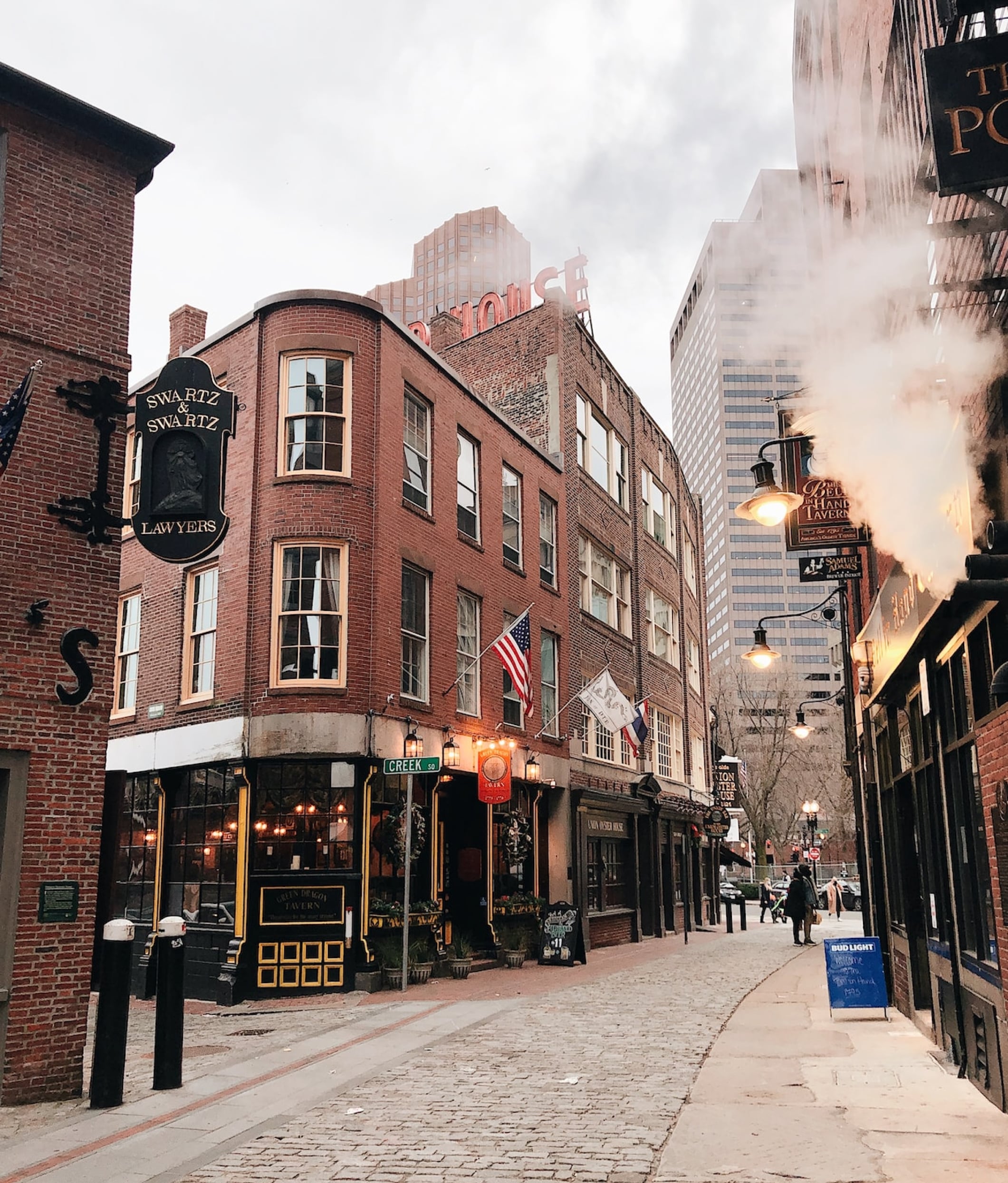 Cosy streets of Boston