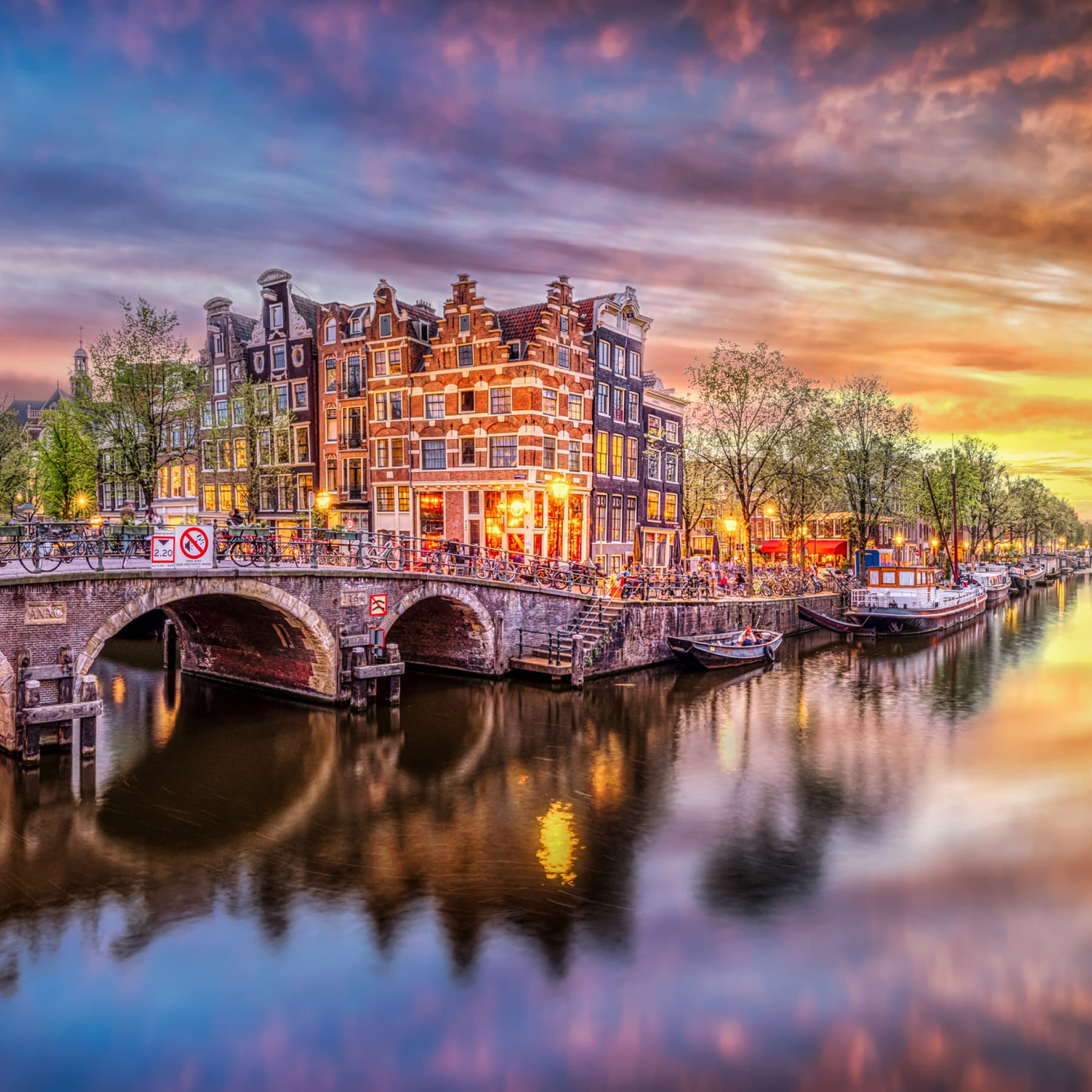 New Year's Eve break in Amsterdam
